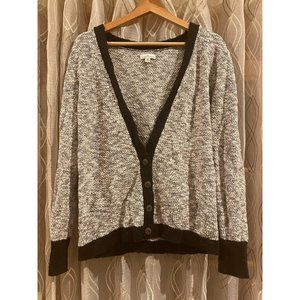 Heathered Grey Knit Cardigan